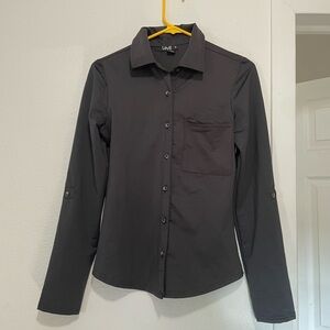 Love Elegant Black Formal long Sleeve shirt